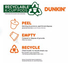 Dunkin  Donuts Medium Roast K-cup Coffee Pods  Original Blend  72 Ct 