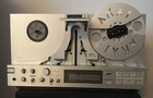 Akai Gx-77 Stereo Reel-to-reel Tape Recorder Deck - Works In Reverse Only -as Is