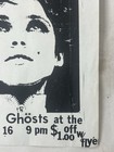 Vintage Edie Sedgwick Ciao Manhattan Spirit La Tribute Punk Flyer Original