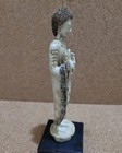 Banyu Buddha Statue  Hand Made And Painted Wooden Carved Standing Buddha 8  Tall