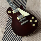 In Stock Dark Wine Red Electric Guitar Small Pickups Abr Bridge Free Shipping