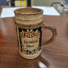 Vintage German Beer Stein Man With Dog Der Beste Gewinn Small Size
