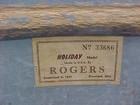 1964s 14x20 Rogers Vintage Drums  33686 Red Onyx Bass Drum Shell Glued On Paper
