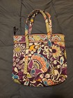 Vera Bradley Plum Crazy Villager Tote