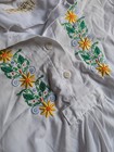 Vtg Disney World Wide Services Fantasyland Cast Member Embroidered Shirt  Small