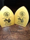 Vintage Iron Salt And Pepper Shakers