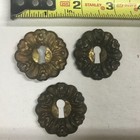 Rare 19th Century Period Fancy Victorian  Keyhole Escutcheon Spectacular 