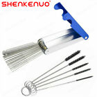 Carburetor Carb Dirt Jet Cleaning Tools Needle Brush Kit For Motorcycle Atv Part