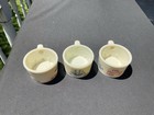 A Set Of 3 Milk Glass Old Spice Shaving Cups
