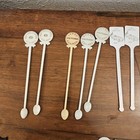 Lot Of 29 Vintage Plastic Swizzle Sticks Drink Stirrers Cocktail Advertising