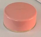 Vintage Chantilly Dusting Powder Box   Puff Only Houbigant Pink Round