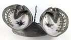 Unique Kitsch Vintage   Antique Tourist Souvenir Made From Clam Shells   Wire