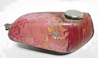 1974 Honda Xr75 Xr 75 Gas Fuel Tank Cell Petrol Reservoir 17500-116-690 No Dents