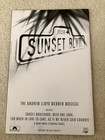Patti Lupone  Daniel Benzali  sunset Boulevard  Original 1993 Adelphi Programme