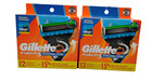 2x  Gillette Razor Blades Fusion 5 Proglide Men 12 Cartridges New Factory Sealed
