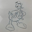 Donald Duck  it All Started With A Duck  Disney Artist Signed Hand Drawn Sketch