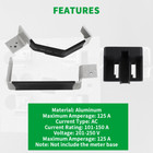 Buss Bars Rebuild Kit For Challenger Buss Bars Multi-meter Panel Aluminum