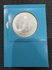 1972 Jamaica  10 Silver Coin 10th Independence Anniv  W  Original Blue Card