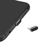 4   pcs Silicone Usb   c Dust Plug With Brush     Anti   dust Charging Port Cover Caps