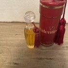 Vintage 1980 s Sample Mini Perfume Bottle With Contents 4ml Valentino V Parfum
