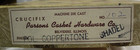 Vintage Nos Coppertone Bronze Parsons Casket Hardware  102 11  Crucifix Org  Box