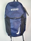 Nike Squad Soccer Backpack Navy Blue W  Ball Carry Pocket Nwt 18   x12    Gym Bag