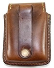 Vintage Camel Brown Leather Zippo Lighter Pouch W  Belt Loop