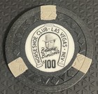 Binions Horseshoe Club Casino  100 Poker Chip Las Vegas 1954 Arodie Wow Nice 