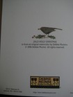 Unused 1998 Vintage Greeting Card Debbie Mumm Christmas Santa W  Birdhouse