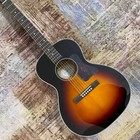 Vintage Sunburst L00 Acoustic Guitar - Solid Spruce Top Maple Back Plate 19frets