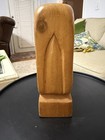 Vintage 1964 Hawaiian Akua Tiki Statue Monkeypod Wood Carving 9    Hawaii