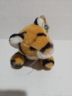 Vintage 1988 Dakin Plush Baby Orange Tiger Cub Stuffed Animal Toy 6 