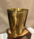 Handmade Vintage Brass Beaker     Rl Stag Hallmark     Lvxii Roman Numerals 1967