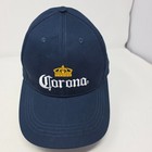 Bda Corona Baseball Cap Mens Navy Blue Promotional Embroidered Adjustable Nwt