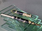 Vintage Saeffer Black   Pearl Oversized Balance Mechanical 1930 s Pencil