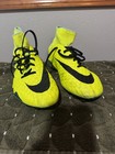 Nike Hypervenom Phantom 2 Ag Yellow Black Men   s Soccer Cleats Size  10
