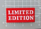 Limited Edition Patch 3 5x1 75  Memes Funny Random Embroidered Iron On Patch