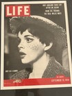 Life Magazine  September 13  1954 Judy Garland On The Cover    