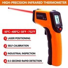 Lcd Digital Non-contact Laser Ir Infrared Thermometer Temp Meter Temperature Gun