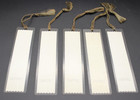 Lot Of 5 Vintage Be In  Themed Bookmarks