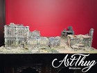 Custom Gothic Ruins Terrain Board 32x24 D d Warhammer Rpg