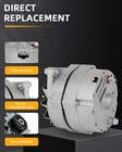 Alternator Fits High Output 105amp 1-wire 10si Self-exciting Sbc Bbc Gm Adr0151