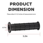 2pcs Handle Grips For Honda Atc250r Atc250sx Big Red 250 Atc250es 1983-1986 1987