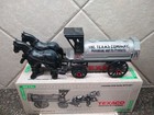 New Ertl 1991 Texaco Horse   Tanker Coin Bank Limited Edition Free Shipping     