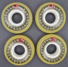Kryptonics Inline Skate Roller Blade Yellow Wheels Lot Of 4 88a 55mm Never Used 