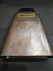 Jcr Percussion Cowbell Cha-cha Bronx Ny Original Sticker Good Shape   Oxidation