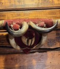 Vintage Bull Horn Wall Art