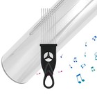 Guiro Metal Scraper Anti Slip Percussion Instrument Latin Brush Comb Scraper