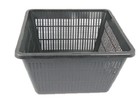 9  Square Pond Plant Baskets  Plastic Mesh Flower Planting Pots Value 2 Pack