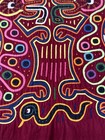 Vtg Mola-strange Animals With Long Tongues   A Snake Hand Stitched